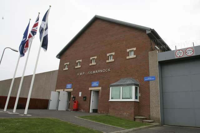 Investigations are continuing after five cars were set on fire at Kilmarnock prison, in the town's Mauchline Road