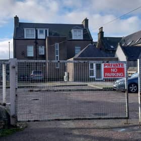 The site of the new Ellon car wash