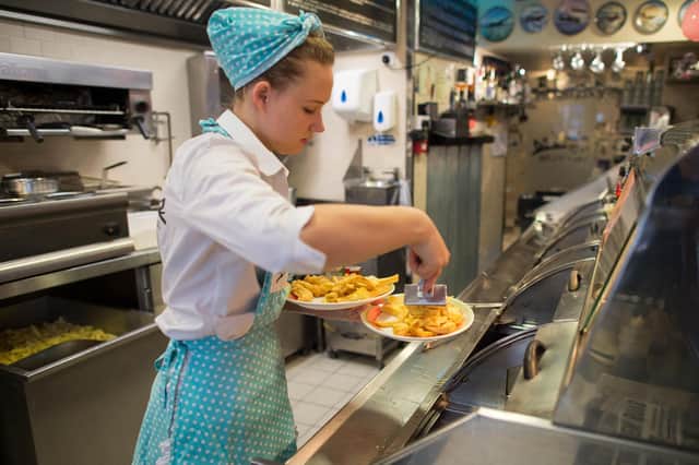 Fish and chips became a staple in an age when people were more physically active than they are today (Picture: Leon Neal/AFP via Getty Images)