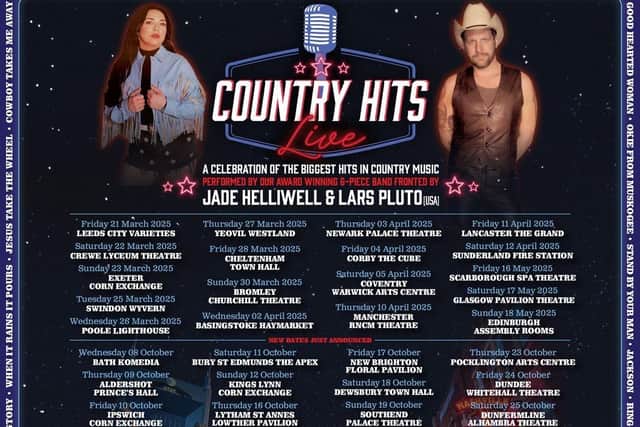 Songs featured in the show include ‘Man I Feel Like A Woman’, ‘Islands In The Stream’ and ‘Ring Of Fire'