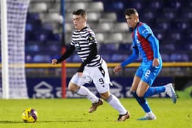 Euan Henderson, who led the line for Queen's Park on Tuesday against Inverness, was ineligible to play in the Scottish Cup tie.