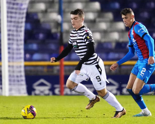 Euan Henderson, who led the line for Queen's Park on Tuesday against Inverness, was ineligible to play in the Scottish Cup tie.