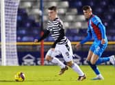 Euan Henderson, who led the line for Queen's Park on Tuesday against Inverness, was ineligible to play in the Scottish Cup tie.