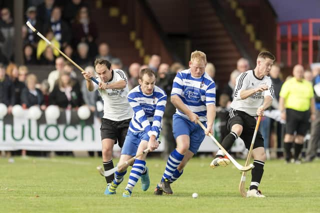 It's another big weekend of shinty. Pic: Neil G Paterson