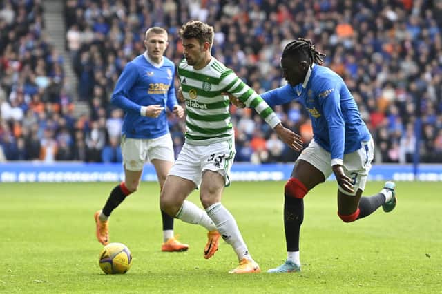 Celtic and Rangers meet at Hampden this afternoon for a place in the Scottish Cup final.