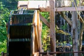 Off-grid: Power is generated by water wheel and solar panel at the Shepherd's Loch.