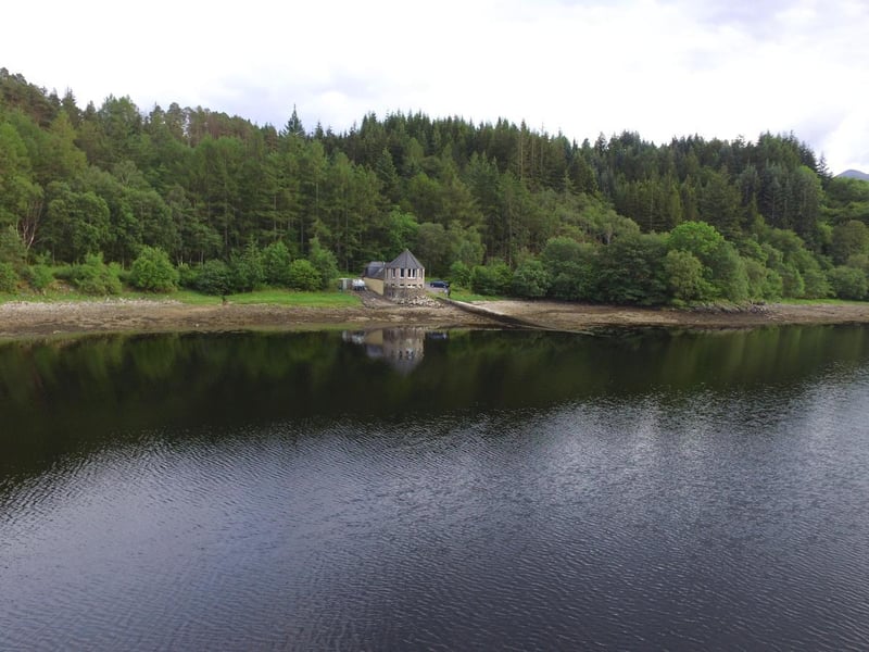 Occupying a remote spot on the banks of Loch Leven, the Boathouse is perfect for those looking for privacy and has three bedrooms, three bathrooms, a garden and a private beach area.