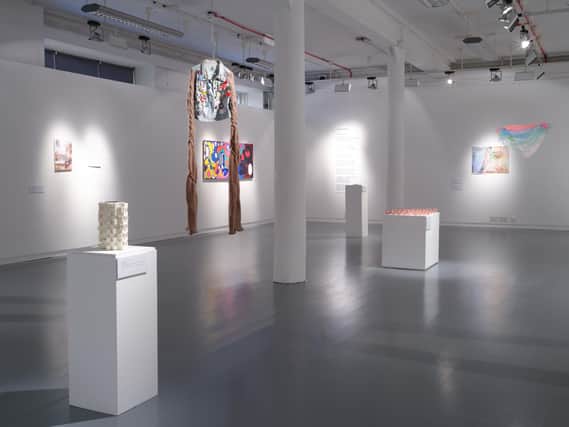 Installation view of Unlocking the Extraordinary at Project Ability