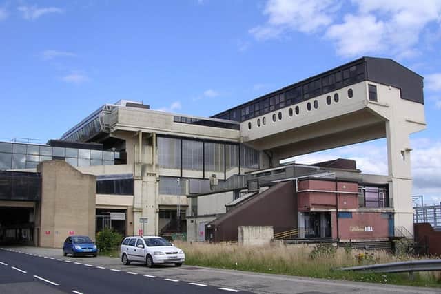 The Centre Cumbernauld, first built in the 1960s, could be demolished under proposals to redevelop the town although a move has now been made to list the building, which could thwart the local authority's ambitions for the site. PIC: www.geograph.org.