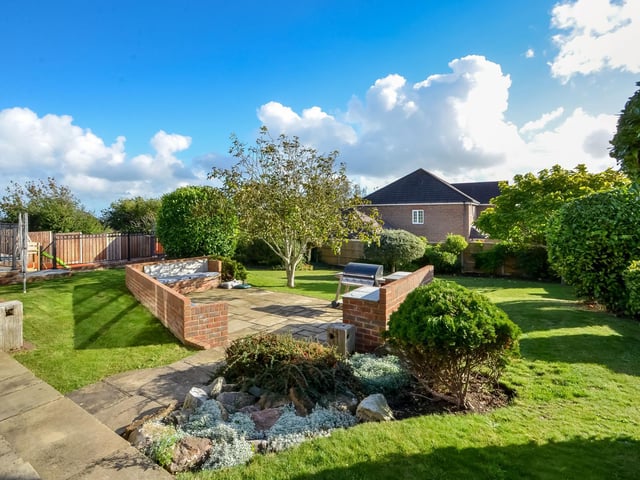This four bedroom home in Glebe Park Avenue is on sale for £1.185m. It is listed by Fine and Country.