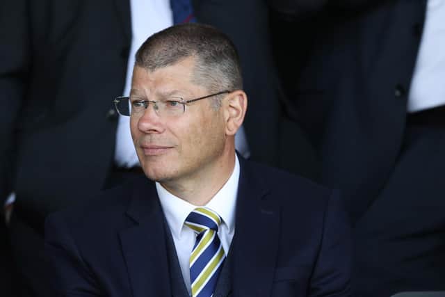 SPFL chief executive Neil Doncaster has thanked cinch for its sponsorship after the online car company decided to end its contract early. (Photo by Craig Williamson / SNS Group)