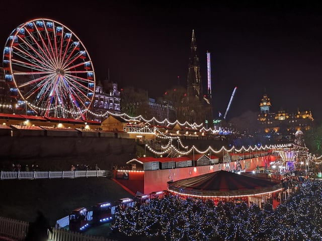 The Edinburgh Christmas Market in 2022 will see over 70 vendors spread out over The Mound, Princes Street and Princes Street Gardens as well as a 'Scottish Market' on Castle Street.