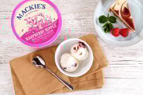 Mackie’s has been helped by distribution gains, including for its raspberry ripple ice cream flavour.