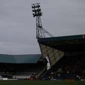 Stark's Park in darkness after a power failure ahead of the cinch Championship match between Raith Rovers and Dunfermline
