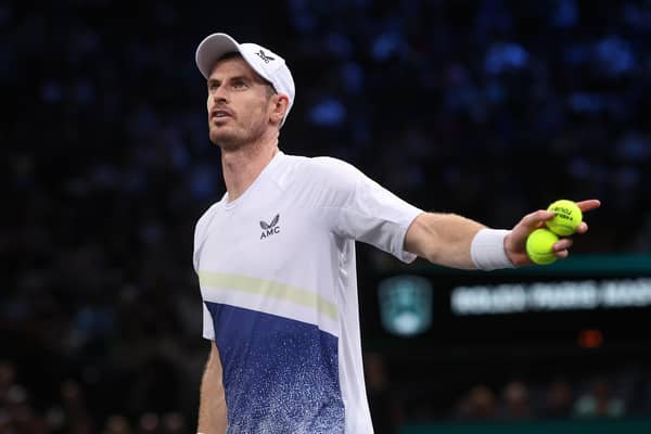 Andy Murray will start his 2023 season at the Adelaide International. (Photo by Julian Finney/Getty Images)