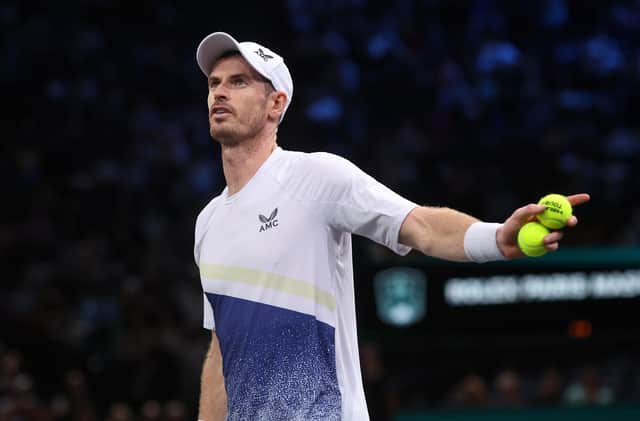 Andy Murray will start his 2023 season at the Adelaide International. (Photo by Julian Finney/Getty Images)