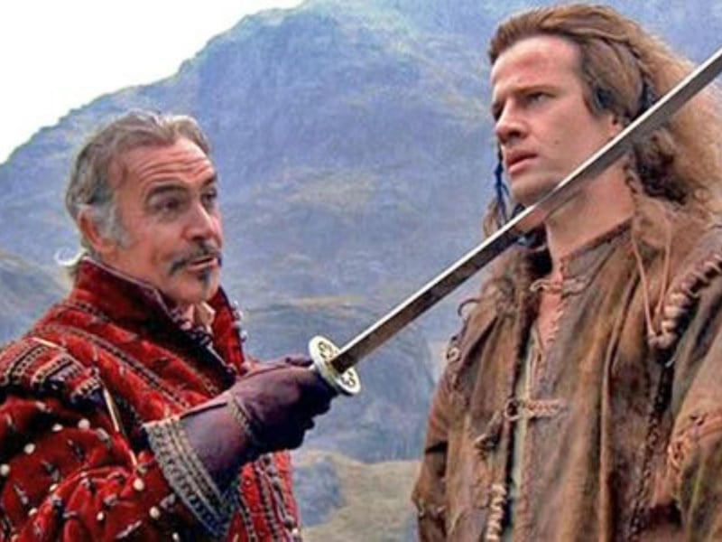 Following the adventures of the immortal warrior of Clan MacLeod, Connor MacLeod, this eighties classic was largely based in and filmed in the Scottish Highlands.