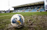 The original match between Dundee and Rangers at Dens Park was postponed due to a waterlogged pitch. (Photo by Alan Harvey / SNS Group)