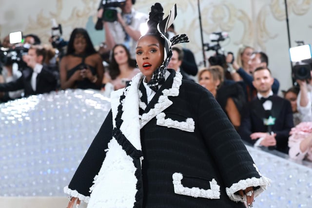 Actress and singer Janelle Monáe attends the 2023 Met Gala.