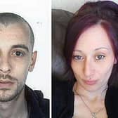 John Yuill, 38, and Lamara Bell, 25, who died after the car they were in left the M9 near Stirling in July 2015.