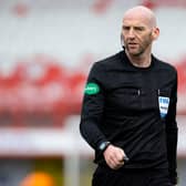 Referee Bobby Madden has been forced to drop out of tonight's game. Picture: SNS