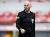 Referee Bobby Madden has been forced to drop out of tonight's game. Picture: SNS