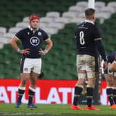 Disappointment for Scotland at full-time in Dublin.