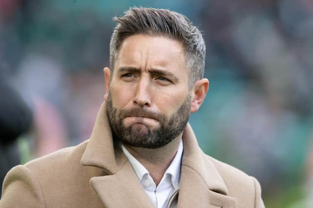 Hibs manager Lee Johnson takes his team to Motherwell this afternoon.