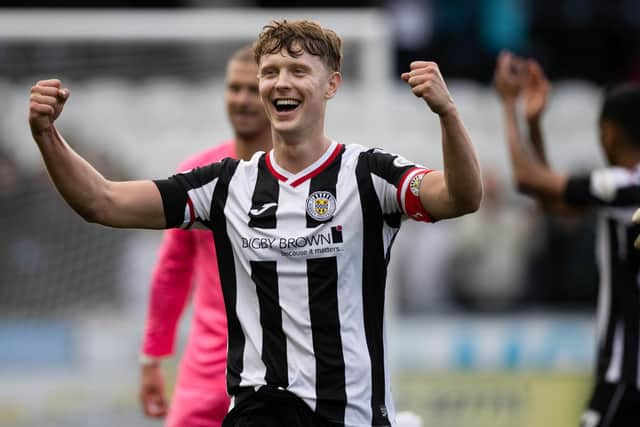 St Mirren scorer Mark O'Hara believed that in looking round his team-mates, "from the first minute" he knew they were "on it" and capable of causing the major upset over Celtic that they delivered with a 2-0 victory. (Photo by Craig Williamson / SNS Group)