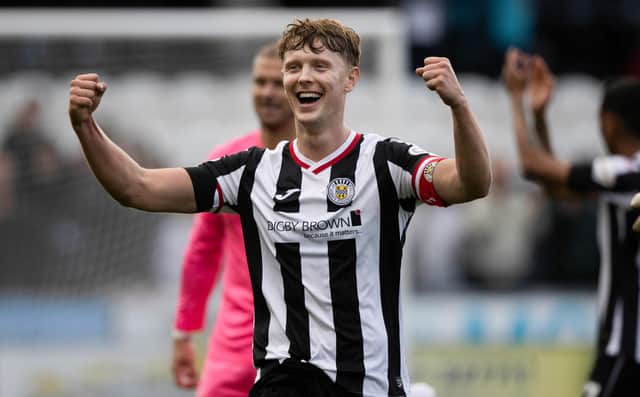 St Mirren scorer Mark O'Hara believed that in looking round his team-mates, "from the first minute" he knew they were "on it" and capable of causing the major upset over Celtic that they delivered with a 2-0 victory. (Photo by Craig Williamson / SNS Group)