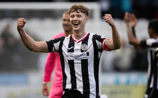 St Mirren scorer Mark O'Hara believed that in looking round his team-mates, "from the first minute" he knew they were "on it" and capable of causing the major upset over Celtic that they delivered with a 2-0 victory.  (Photo by Craig Williamson / SNS Group)