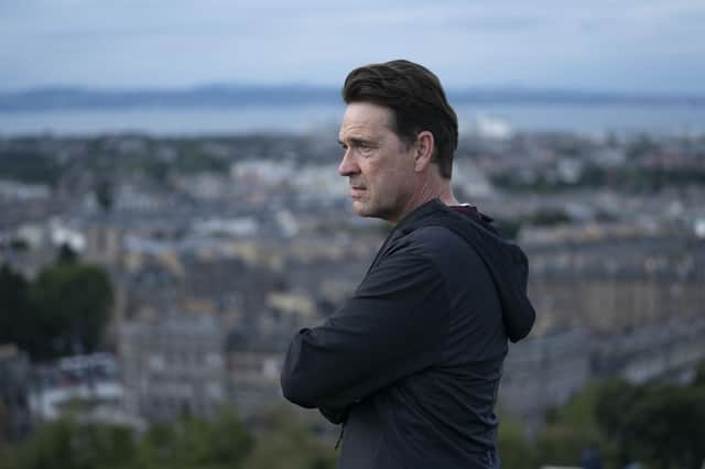 Dougray Scott as the demon-laden detective in Irvine Welsh's Crime