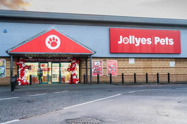 Jollyes Pets already operates from 120 stores.