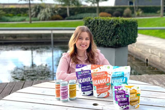 Fodilicious founder and MD Lauren Leisk says she is looking to fill a gap in the market for IBS-friendly energy drinks. Picture: contributed.