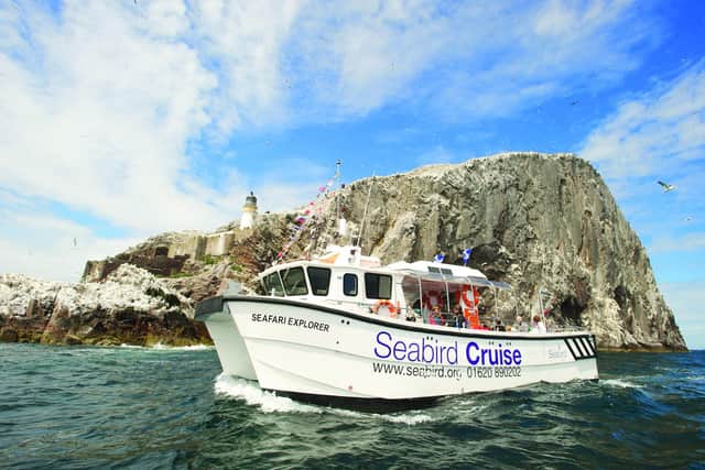 The Scottish Seabird Centre operates a range of boat trips, exploring the islands of the Firth of Forth from March to October. Image: Rob McDougall