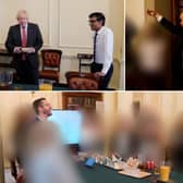 Here are all nine photos included in the Sue Gray report of Downing Street and Cabinet Office parties and events.