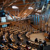 The majority of those polled said the Scottish Parliament should have more powers (Picture: Andy Buchanan/Pool/AFP via Getty)