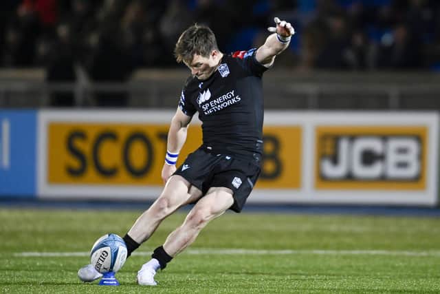 Will Glasgow Warriors be more inclined to kick at goal against Toulon? (Photo by Rob Casey / SNS Group)