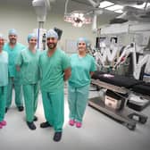 Sarah Newbould (British Business Bank), Anne Muir (Eos), Arran Dewar (SIS Ventures), Dr Rebecca Cleary (Nami Surgical), Nico Fenu (Nami Surgical) and Victoria McLaren (Maven). Picture by Stewart Attwood