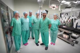 Sarah Newbould (British Business Bank), Anne Muir (Eos), Arran Dewar (SIS Ventures), Dr Rebecca Cleary (Nami Surgical), Nico Fenu (Nami Surgical) and Victoria McLaren (Maven). Picture by Stewart Attwood