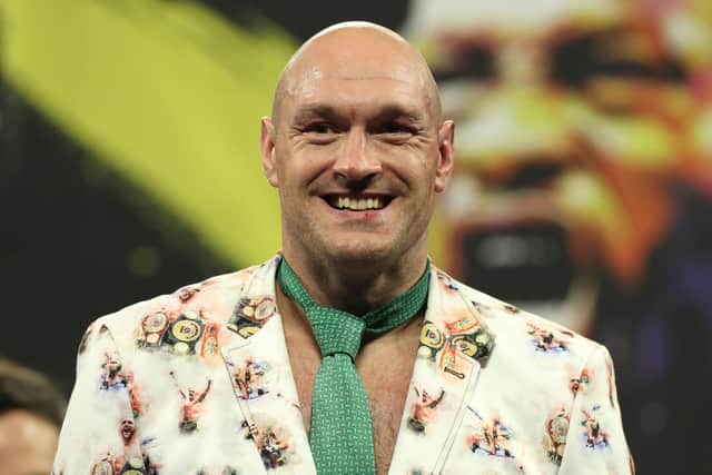 Tyson Fury won his rematch with Deontay Wilder to claim the WBC heavyweight title. Picture: Bradley Collyer/PA Wire