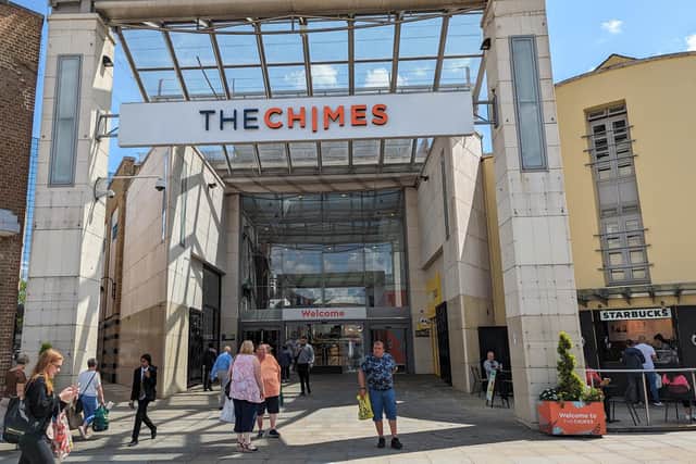 The Chimes shopping centre in Uxbridge.