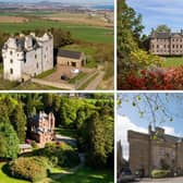 If you have a couple of million pounds to spare you could move into one of these amazing Scottish castles.