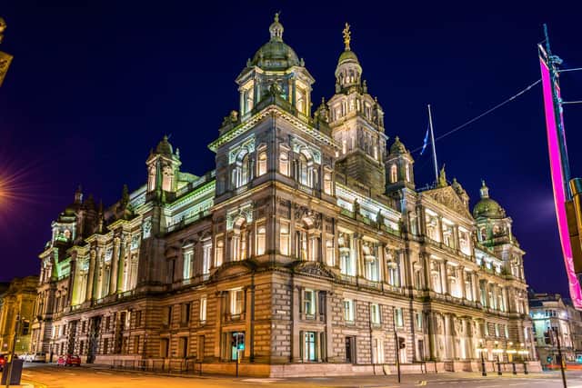 Glasgow City Chambers, which has been named in the slavery report