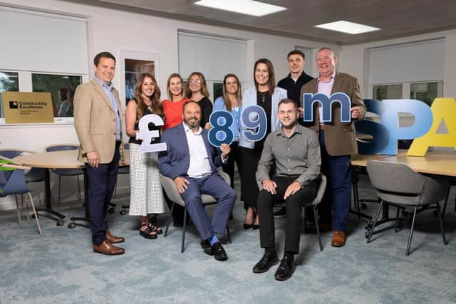 The teams from Sidey and SPA celebrate partnership