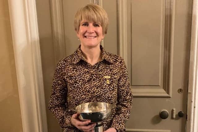 Pam Hall, who shares the record for most ladies' championship wins at the club, has been appointed as Royal Musselburgh's first lady club captain. Picture: RMGC