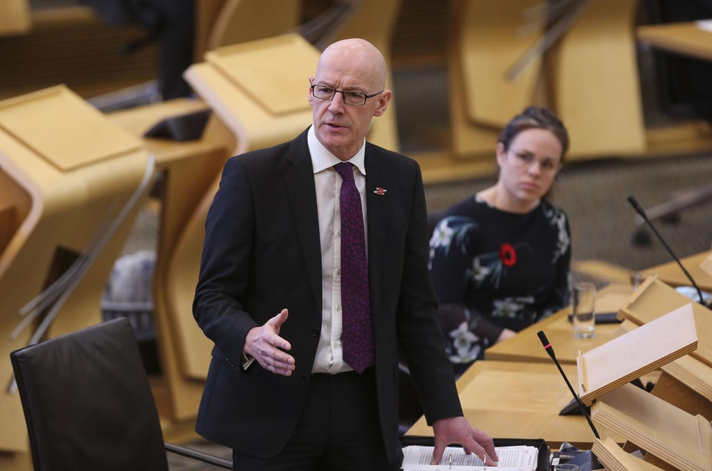 FMQs: John Swinney apologies to family of Scottish man who died after waiting five hours for an ambulance