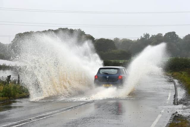 Flooding hit several areas of Scotland at the weekend. Photo: Michael Gillen