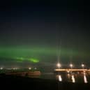 The Northern Lights from Cockenzie Harbour via Braden Campbell