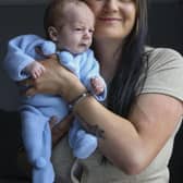 Lauren MacLaren with baby son Mack.